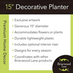 Briarwood Lane Hello Sunshine Large Planter