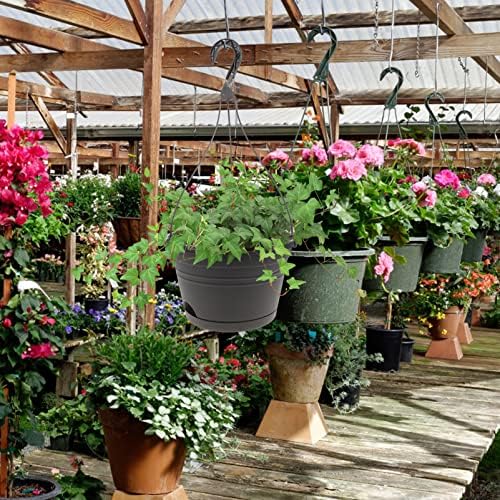 ganazono home decor outdoor decor 3 pcs plastic, side view