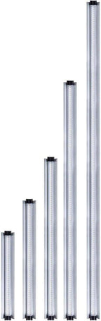 SunBlaster 18" Prism Lens 18W 6400K Full Spectrum LED Strip Light Indoor Greenhouse Plant Grow Lamp with Built-In Reflector & Mounting Clips