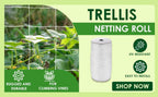oldmacdonald heavy duty polyester trellis netting bulk roll, package contents