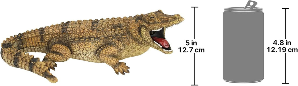 Design Toscano Striker The Alligator Spitter Piped Statue