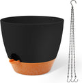 gardife large hanging planter, 12 inch hanging planters, main product view