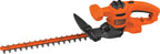 BLACK+DECKER Electric Hedge Trimmer, 16-Inch 3.0 Amp Compact Corded Power Hedge Trimmer (BEHT100)