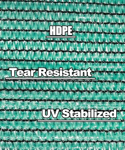 e.share 70% green shade cloth 6ft x 20ft, close-up detail