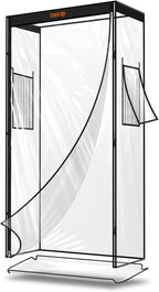 bstrip greenhouse cover with base tray, 30.7x14.5x57.8in, main product view