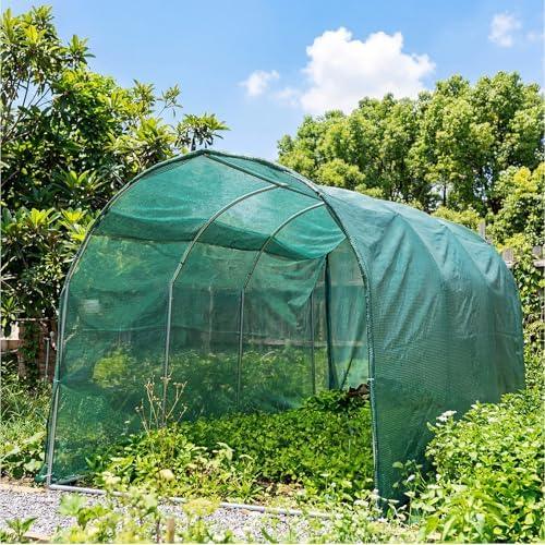 40% 6ft x 400ft shade cloth roll with shown in use