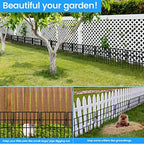 getlay 22 pack animal barrier fences, 1.5" gap showing dimensions
