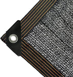 winemana 14 x 20 ft black shade cloth shown in use