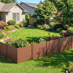 s afstar 2 panels outdoor privacy fence, 48”, view 9