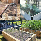 garden hoops 120pcs, sunwuk greenhouse hoops for 2.5-5.5ft on a desk or shelf