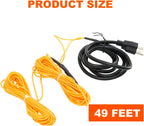soil heating cable 49 ft electric soil warming on a desk or shelf
