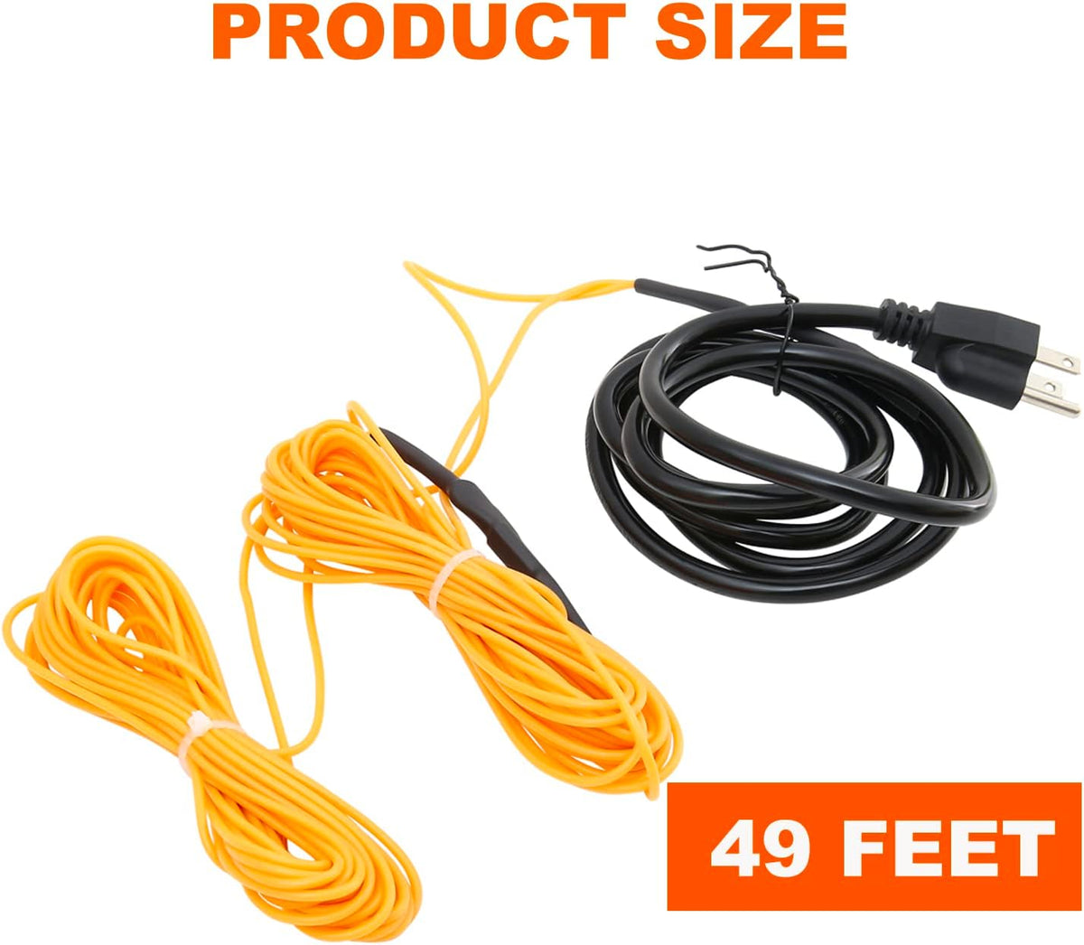 soil heating cable 49 ft electric soil warming on a desk or shelf