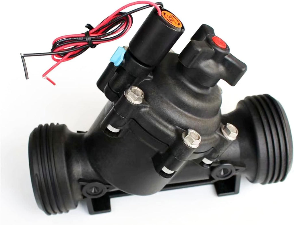 1Pcs 2.5 Inch Agricultural Irrigation System Hydraulic 220V 24V 12V Lawn Sprinkler Greenhouses Solenoid Valve (Size : 2-1/2", Color : 220VAC)