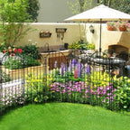 decorative garden fence, 31in (h) x 10ft(l) no on a desk or shelf