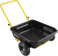 gorilla carts poly dump cart, 2-wheel garden wagon, main product view