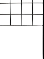 american garden works stnmb narrow screen trellis, black, package contents