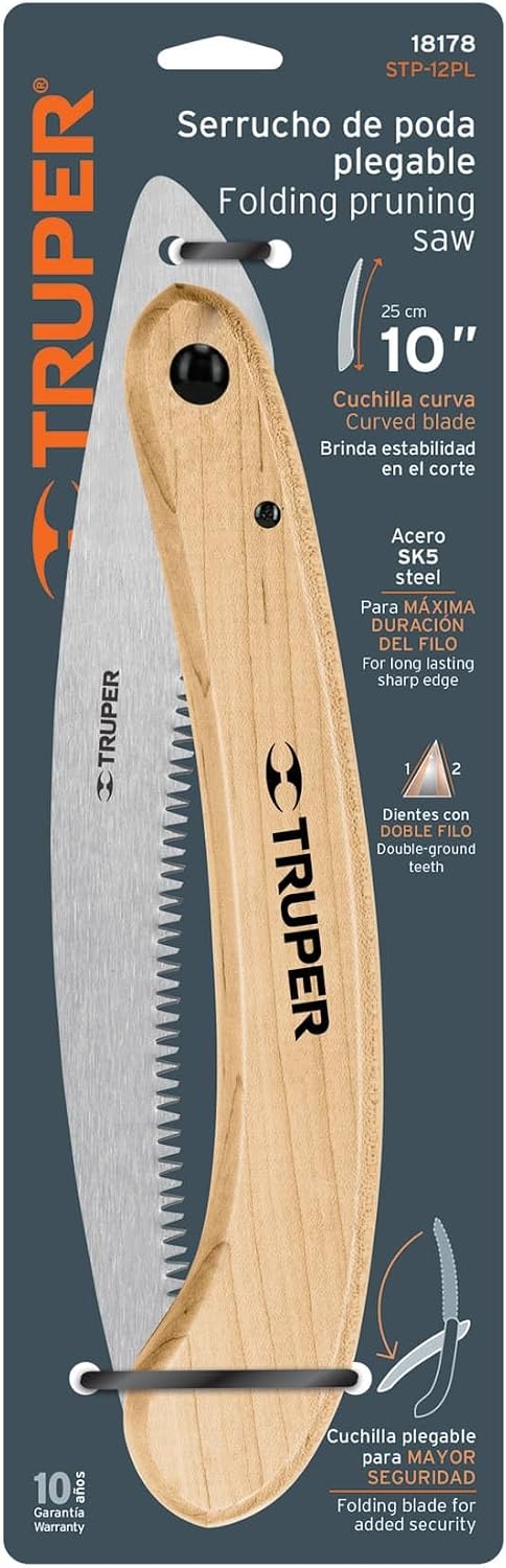 TRUPER STP-12PL 12" Folding Pruning Saw