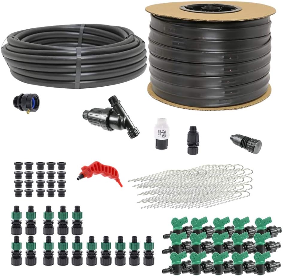 Drip Irrigation Kit for Small Farms - Kit Size : Deluxe