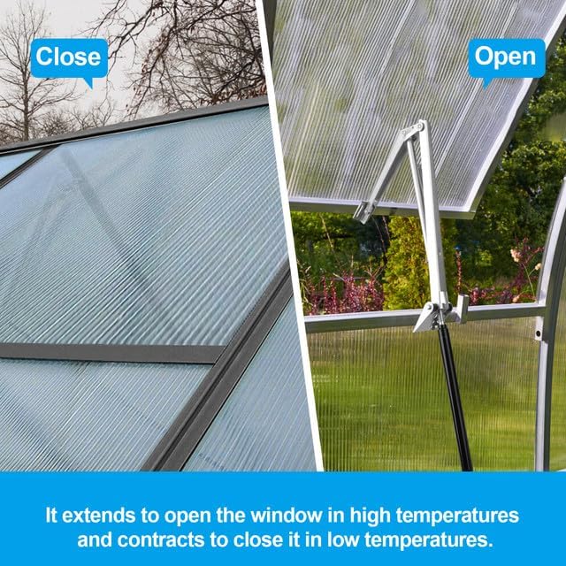 greenhouse vent automatic opener auto roof vent opener, package contents