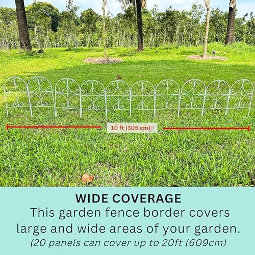 shoplala animal barrier (10 panels) 12x24in rustproof white, package contents