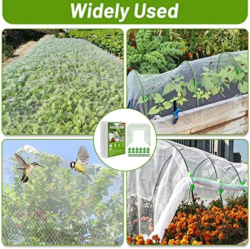 garden mesh netting kit, 6 sets wide garden, package contents