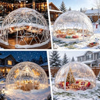 12.5ft garden dome tent, geodesic dome greenhouse with on a desk or shelf