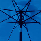 Sunnyglade 9Ft Patio Umbrella Outdoor Table Umbrella with 8 Sturdy Ribs (Blue)