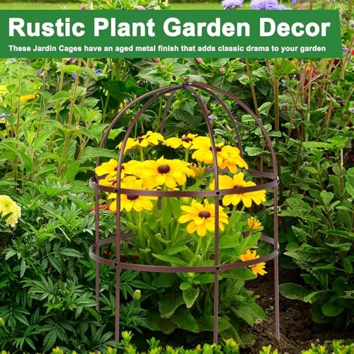 jardin bird cage plant support 24" h large, package contents