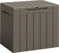 flamaker deck box 30 gallon, waterproof resin small, main product view