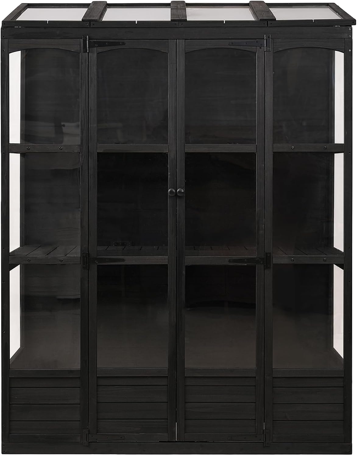 lumisol greenhouse cold frame, 78-inch wooden greenhouse cold on a desk or shelf