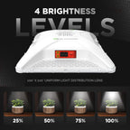 Sun System P2000 HelioGrow LED Grow Light for Indoor Plants - 200 Watt, High Efficiency Full Spectrum Dimmable Diodes, Daisy Chain up to 512 Units, 2 Year Warranty, Mounting Hardware Included