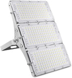CHARON 300W LED Flood Light, 24000LM Super Bright Outdoor Security Lights with Wider Lighting Angle, 6000K Daylight White, IP66 Waterproof Outdoor Lighting for Garage, Garden, Lawn, Yard, Parking Lot