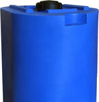 WaterPrepared 55 Gallon Unique Stackable Utility Water Tank, Blue | Emergency Water Storage Tank with Large Cap and Spigot for Easy Filling, Fits Through Standard Doorway