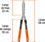 TRUPER TB-19 7 1/2" Tubular Handle "Classic" Hedge Shears