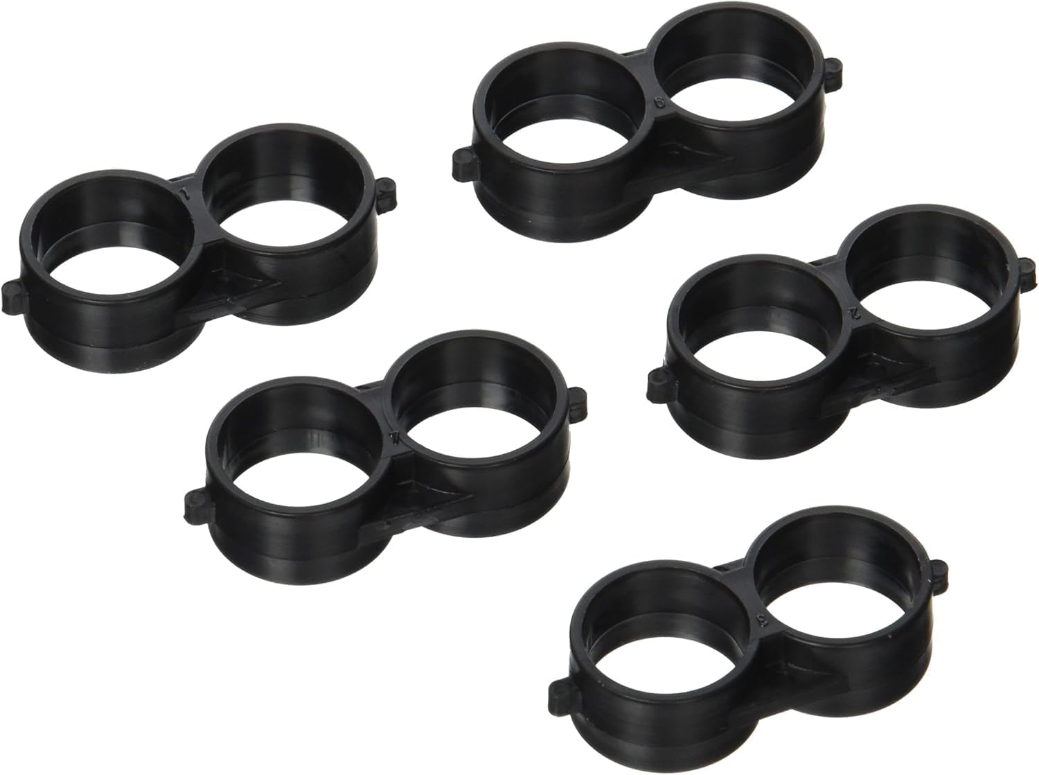 Orbit 65443 1/2" Drip Irrigation Drip Figure 8 End Clamp, (50-Total Pieces)