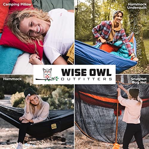 wise owl outfitters hammock for camping single hammocks, front angle view