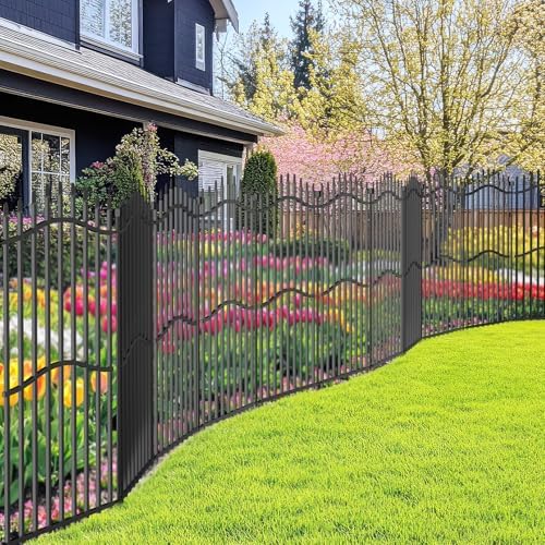 no dig garden fence 48" h x 18'l on a desk or shelf