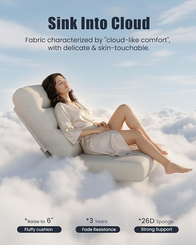 Outdoor Swivel Recliner Chair, All-Weather Wicker Reclining Patio Chair with Adjustable Backrest and Footrest