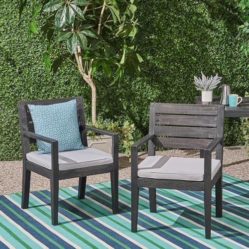 gdfstudio great deal furniture outdoor acacia wood dining shown in use