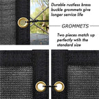 upgrade privacy screen 6' x 50' fence commercial, close-up detail