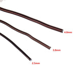 Antrader Bonsai Training Wire Set,Anodized Aluminum Wire 2.5mm/3.0mm/4.0mm Training Wire for Bonsai Trees,3 Sizes/100g,Brown