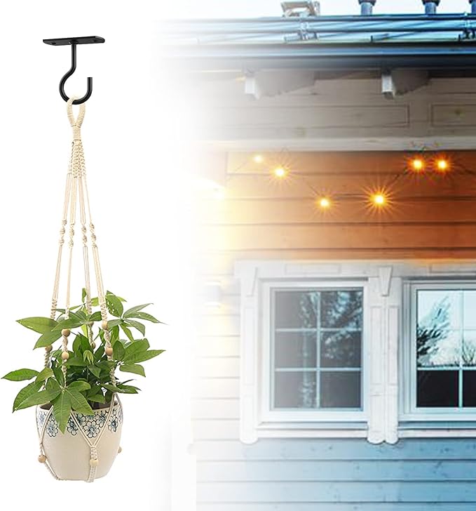 4in Ceiling Hooks for Hanging Plants 4Pack for Plants