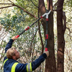 hautmec anvil loppers for tree trimming heavy duty on a desk or shelf