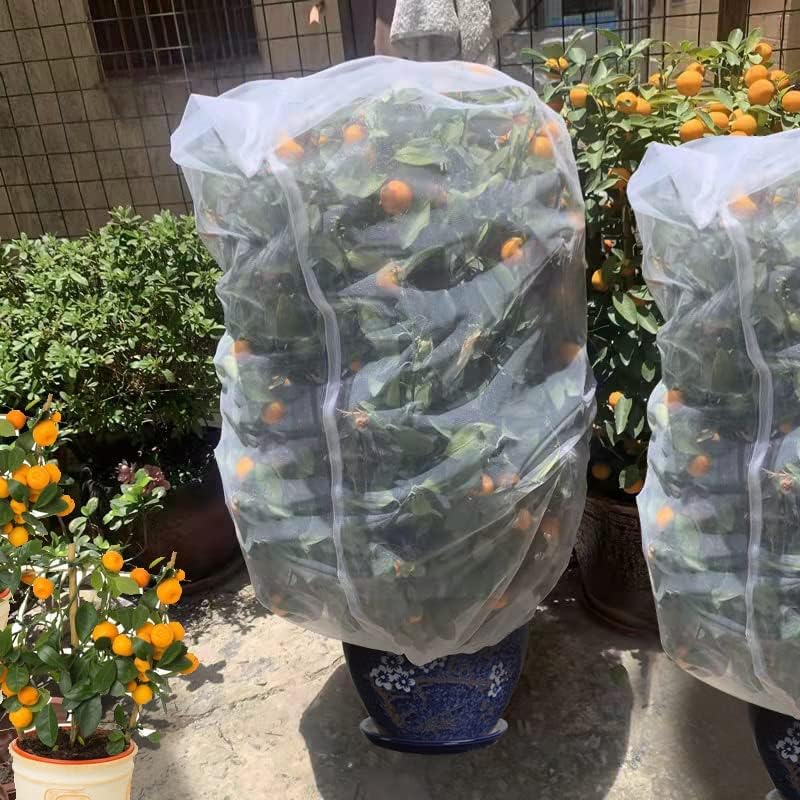 agfabric bird netting 96" hx84 w garden netting, close-up detail