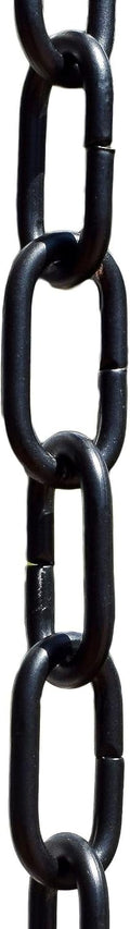 monarch rain chains aluminum trad link black rain, main product view