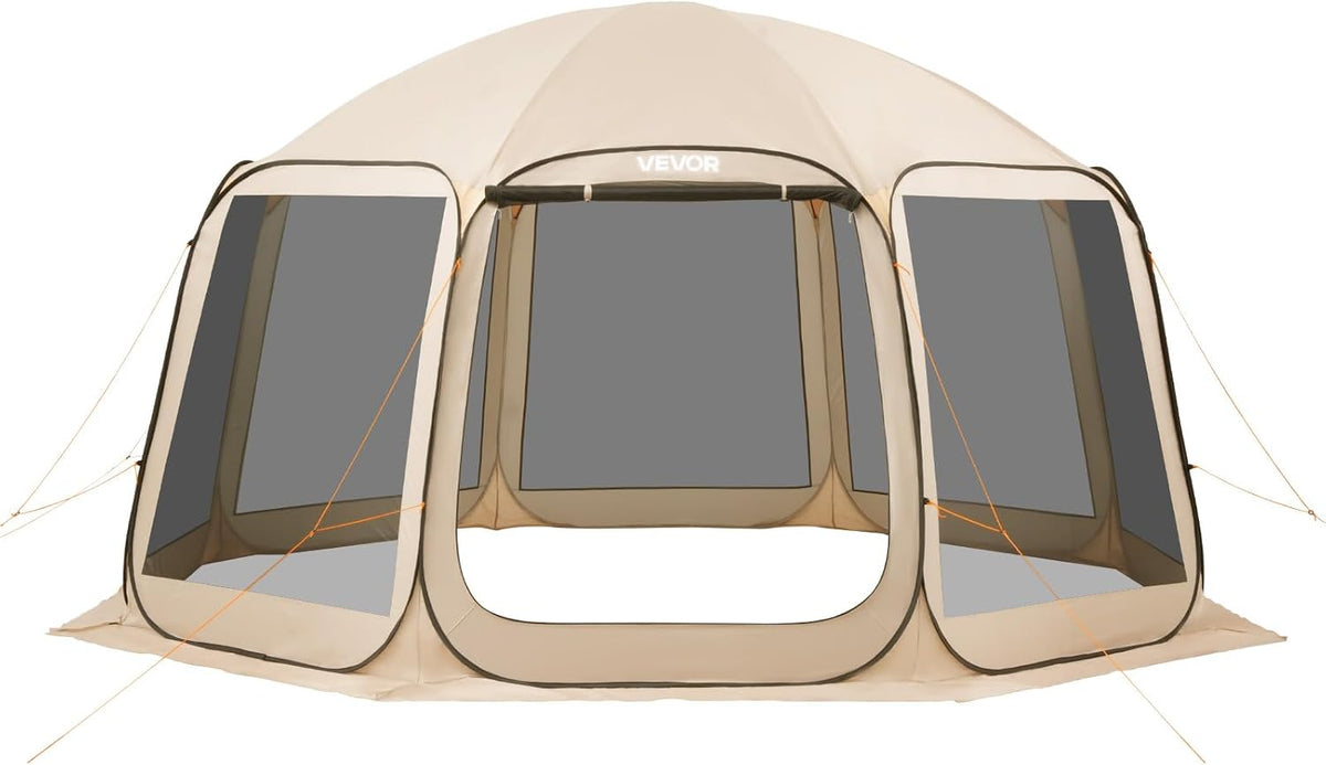 vevor pop up screen house tent, 15 x, view 12