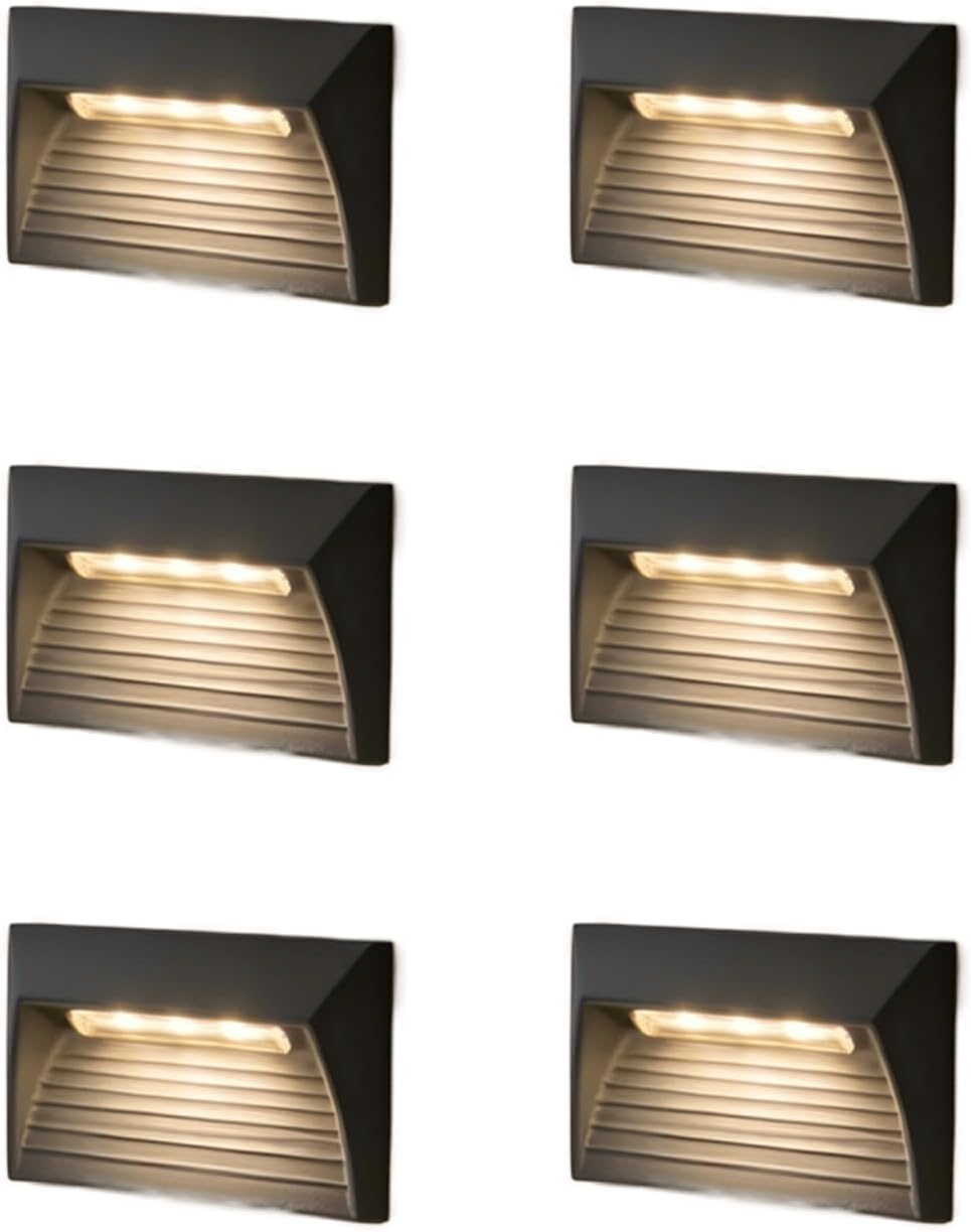 outdoor step lights, 1w 48lm led aluminum low, main product view