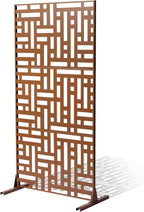 vevor metal privacy screen, 47" w x 76", main product view