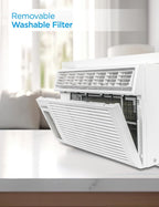commercial cool cwam08w6c 8000 btu, ac unit cools, side view