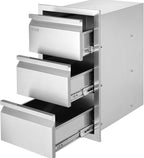 vevor outdoor kitchen drawers 14.7"w x 25.4"h x, main product view